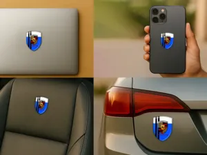 Porsche Pegatinas Auto Negocio Universal Diseño Profesional